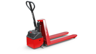 Ręczny wózek paletowy z widłami M10 X/XE firmy Linde Material Handling Ręczny wózek paletowy z widłami M10 X/XE firmy Linde Material Handling