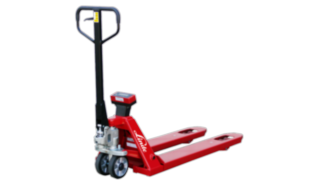 Paletowy wózek widłowy M25 Scale+ od firmy Linde Material Handling Paletowy wózek widłowy M25 Scale+ od firmy Linde Material Handling