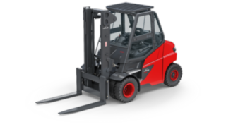 Elektryczny wózek widłowy z serii E60 – E80 firmy Linde Material Handling