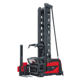 Uniwersalny wózek do wąskich korytarzy K od firmy Linde Material Handling Uniwersalny wózek do wąskich korytarzy K od firmy Linde Material Handling
