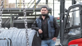 Raport z zastosowania przez klienta testującego system Linde Steer Control, firmę WDI z Hamm. Raport z zastosowania przez klienta testującego system Linde Steer Control, firmę WDI z Hamm.