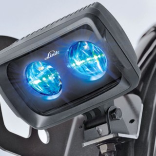 Linde BlueSpot z niebieskim światłem