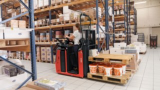 Wózek do komisjonowania N20 C D firmy Linde