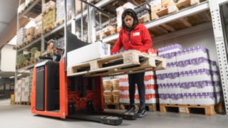 Wózek do komisjonowania N20 C L firmy Linde