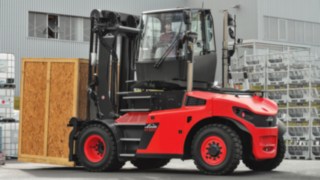Obrotowa kabina wózków widłowych Linde Obrotowa kabina wózków widłowych Linde