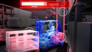 Animowany film prezentujący funkcję wykrywania wstrząsów przez myLinde