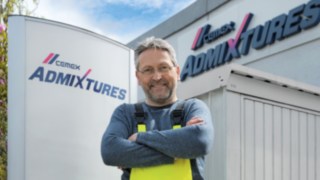 Roland Poppe, Manager Production Europe w firmie CEMEX Admixtures
