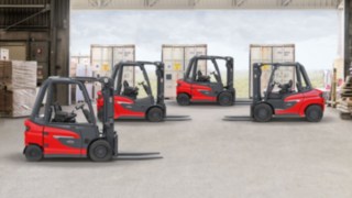 Maszyny z nową platformą wózków widłowych z przeciwwagą firmy Linde Material Handling