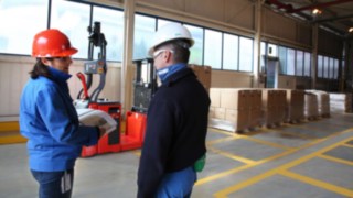 Spotkanie produkcyjne w BASF