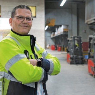 Thomas Gundel, kierownik terminalu, DB Schenker Schweinfurt Thomas Gundel, kierownik terminalu, DB Schenker Schweinfurt