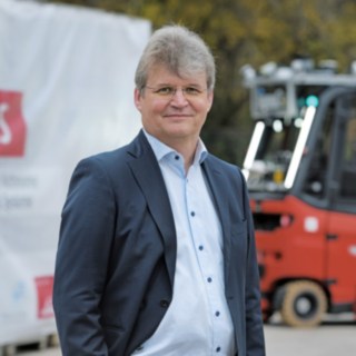 Stefan Prokosch, inicjator projektu KAnIS, Linde MH Stefan Prokosch, inicjator projektu KAnIS, Linde MH