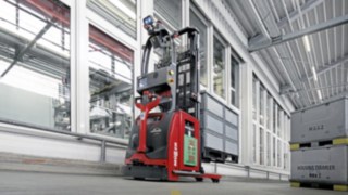 Linde L-MATIC HD w użyciu w firmie Oechsler