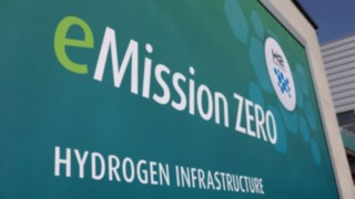 Stacja napełniania wodorem na terenie zakładu Linde Material Handling w Aschaffenburgu