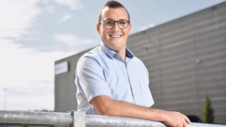 Markus Zink, Kierownik Projektu w firmie ebm-papst w Mulfingen Zdjęcie Markusa Zinka, Kierownika Projektu w firmie ebm-papst w Mulfingen