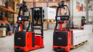 Automatyczne wózki firmy Linde Material Handling Automatyczne wózki firmy Linde Material Handling