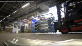 Technologia ogniw paliwowych Linde w Mercedes Benz Technologia ogniw paliwowych Linde w Mercedes Benz