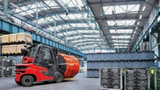 Wózki widłowe na gaz firmy Linde Material Handling