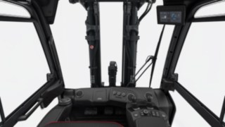Optymalna widoczność przez szybę przednia dzięki Linde Steer Control Optymalna widoczność dzięki Linde Steer Control firmy Linde Material Handling