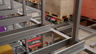 S-MATIC cube do transportu palet