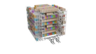 S-MATIC cube można elastycznie dostosować do lokalnych wymagań S-MATIC cube od Linde Material Handling