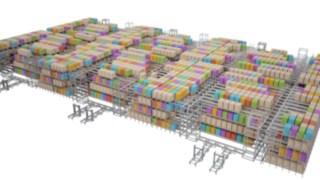 Wysokość i szerokość S-MATIC cube można również indywidualne dopasować. S-MATIC cube od Linde MH można również dostosować pod względem wysokości i szerokości, aby spełnić indywidualne wymagania na miejscu.