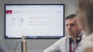 Ekran z widokiem aplikacji Linde Energy Navigator