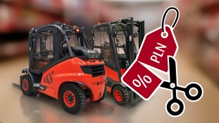 Uzywane wózki czołowe Linde w promocji