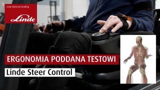 Testy ergonomii wózków widłowych w Linde Material Handling