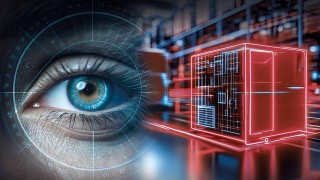 Wózek widłowy Linde z napisem eMission ZERO