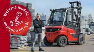 Wózki czołowe Linde dostępne w specjalnej ofercie